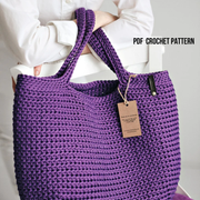 the Grocery Bag Crochet Pattern