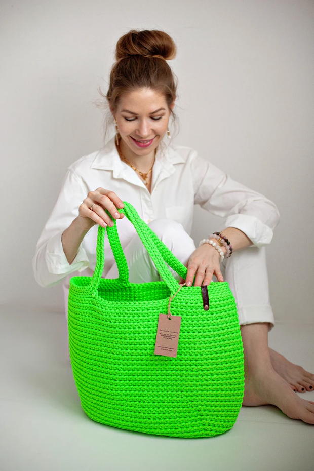 the Grocery Bag Crochet Pattern