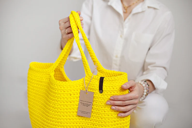 the Grocery Bag Crochet Pattern