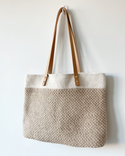 Spike Stitch Tote Bag