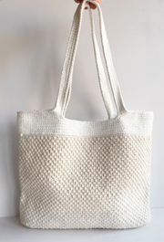 Spike Stitch Tote Bag