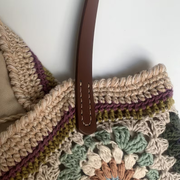 the boho style shoulder bag Crochet Pattern