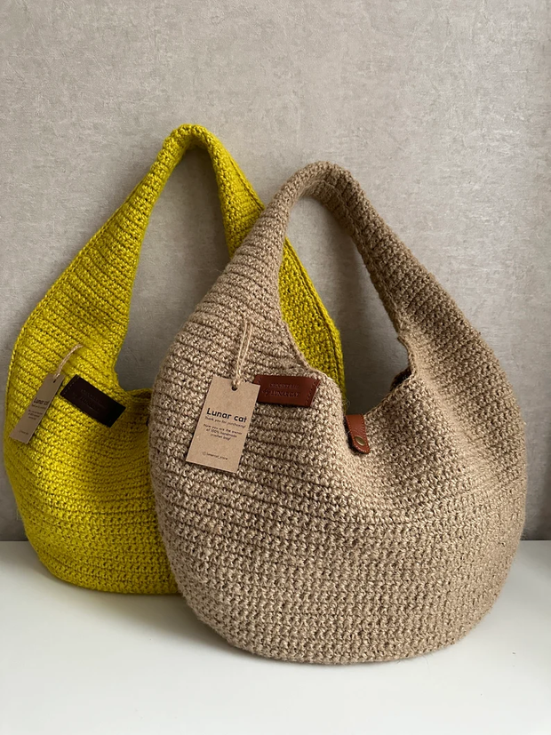 Crochet Jute Bag Pattern