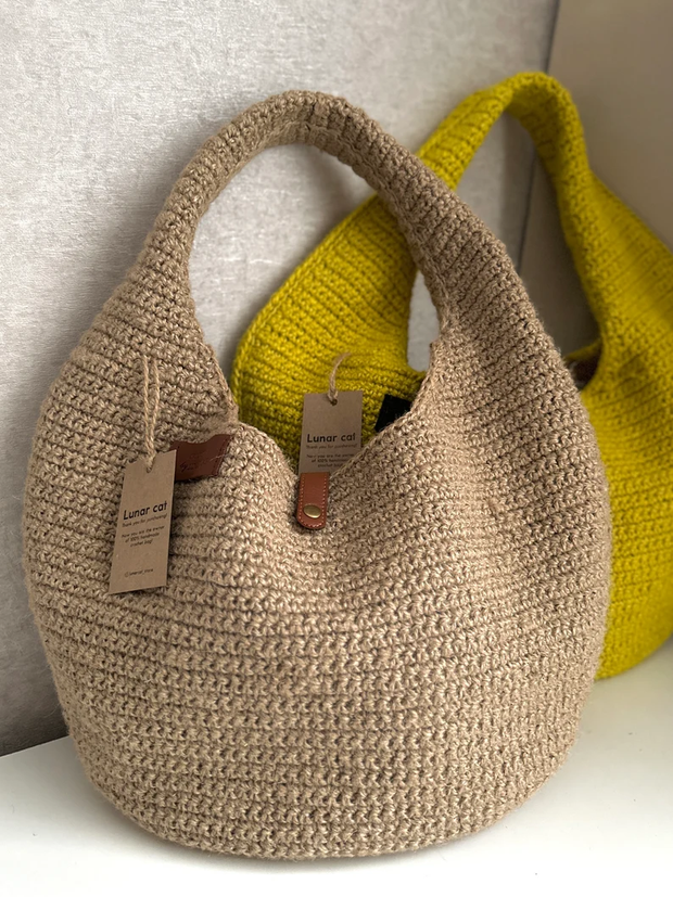 Crochet Jute Bag Pattern