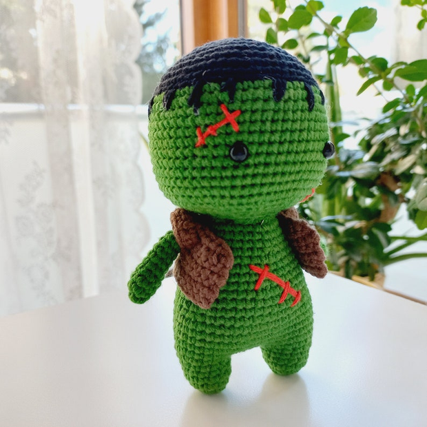 Monster Frankenstein crochet pattern