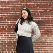 Cable Mesh Sweater Crochet Pattern (English)