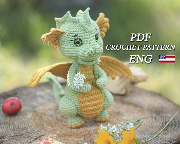 Scamp Dragon Crochet pattern