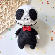 Jack Skellington Amigurumi Crochet Pattern Halloween