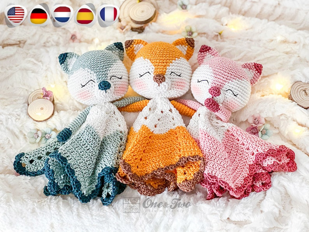 Lovey -Fox- Remy Blanket CROCHET PATTERN