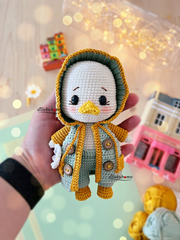 Mr Duck Amigurumi Crochet Pattern PDF