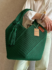 the Reusable Grocery Bag Crochet Pattern