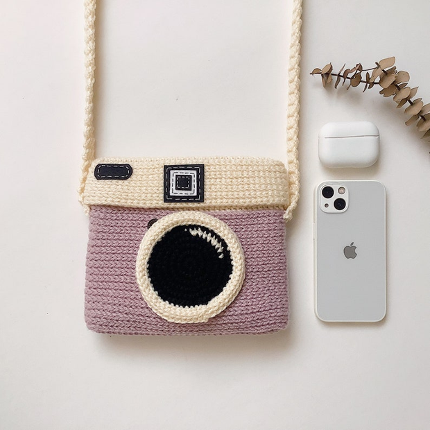 the Camera bag Crochet pattern