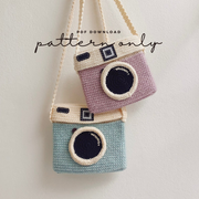 the Camera bag Crochet pattern