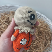 Mini Sam Amigurumi Crochet Pattern Halloween