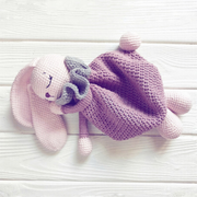 the cute Bunny Lovey Crochet Pattern